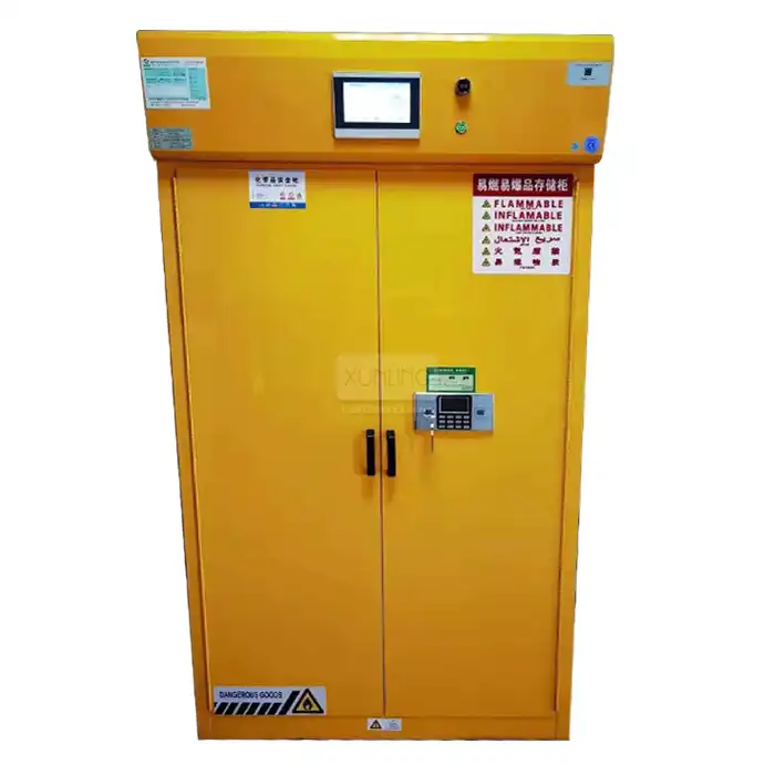 Flammable Substances Filtered Storage Cabinet Flammable Substances Filtered Storage Cabinet